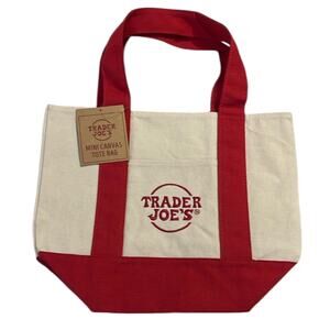 Trader Joe’s Mini Tote Red NEW